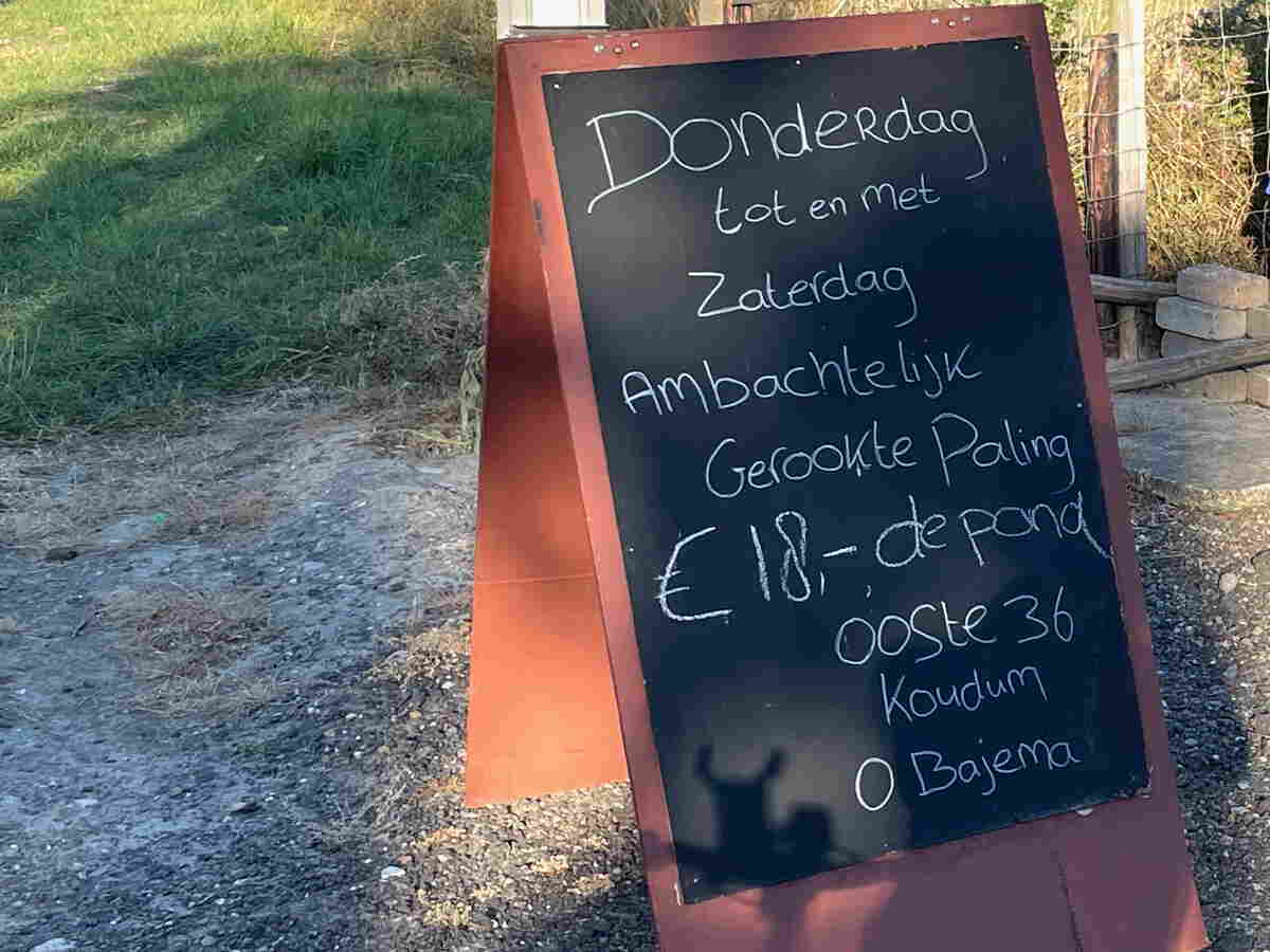 Paling Otte Bajema bord