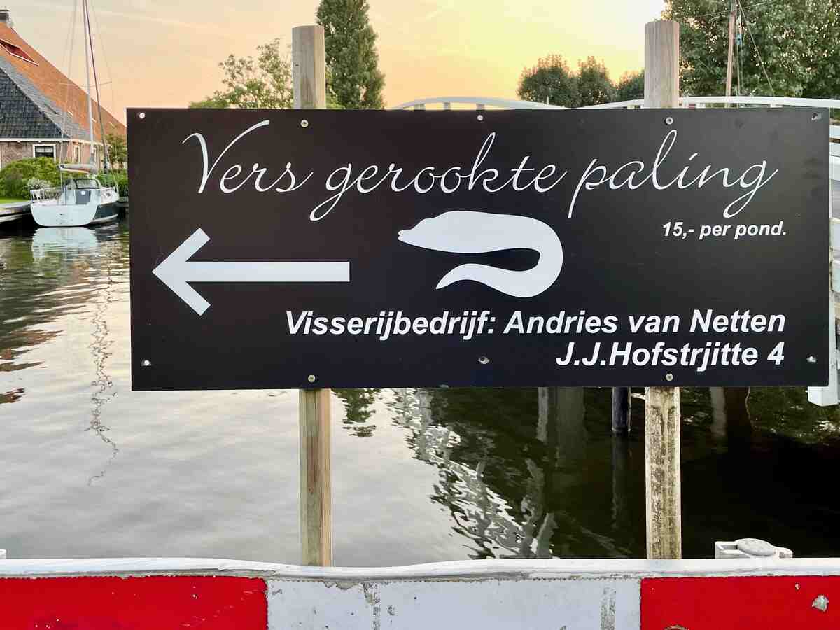 Paling halen Andries van Netten