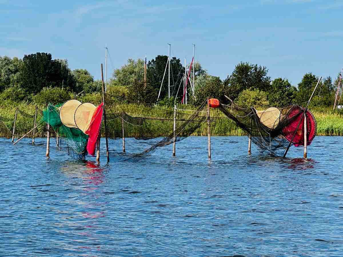 Paling visnetten De Morra