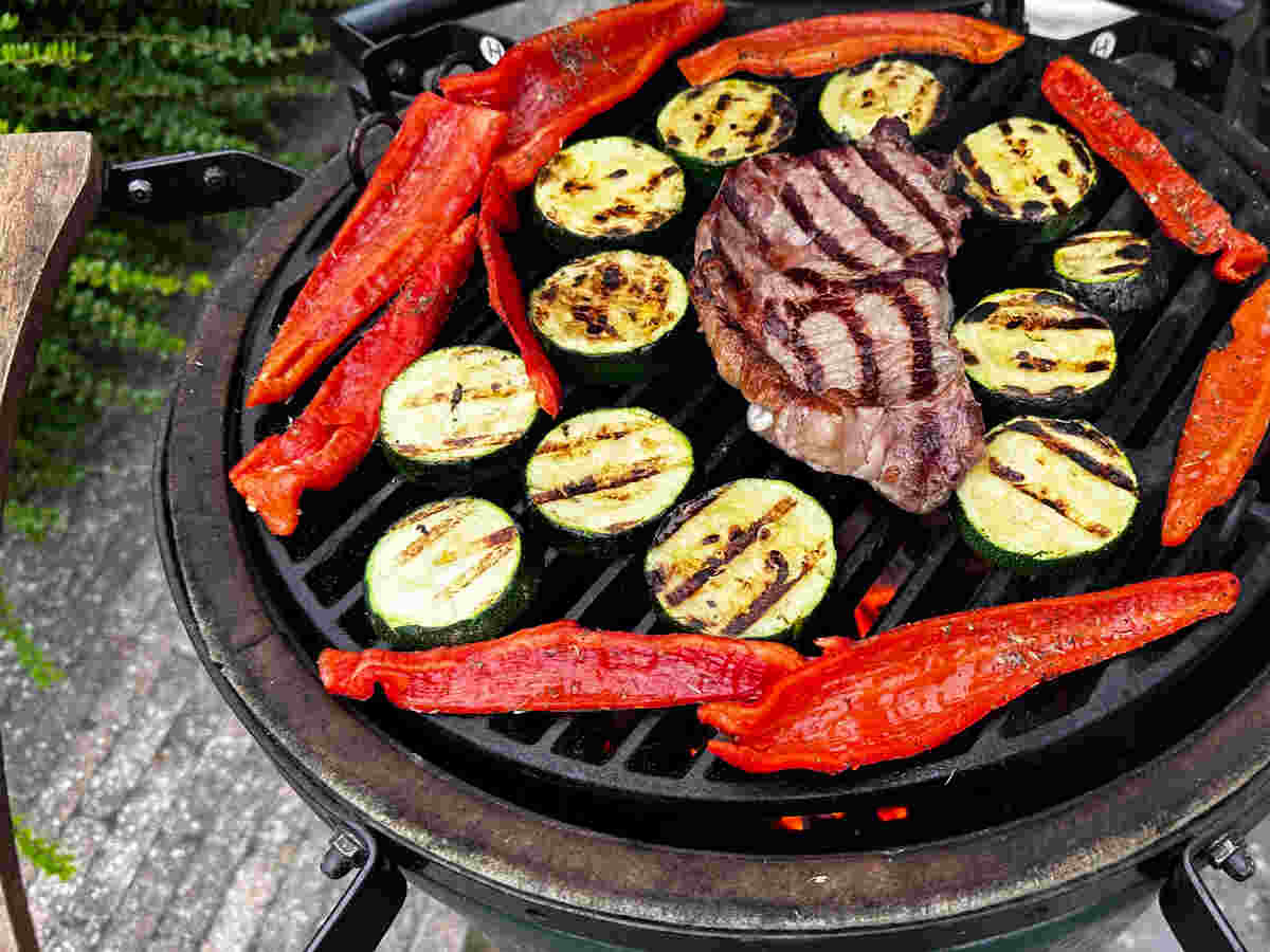 Big Green Egg entrecote